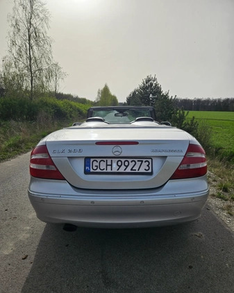 Mercedes-Benz CLK cena 26999 przebieg: 270000, rok produkcji 2004 z Chojnice małe 67